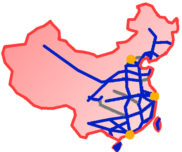Chinese High Speed Rail Network
