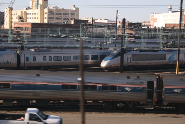 Amtrak Acela Express in New York Amtrak Acela Express in New York
