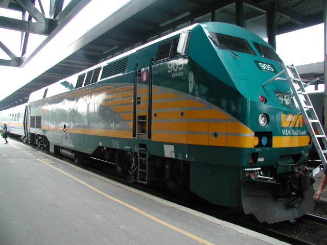 Via Rail LRC at Ottawa Via Rail LRC at Ottawa